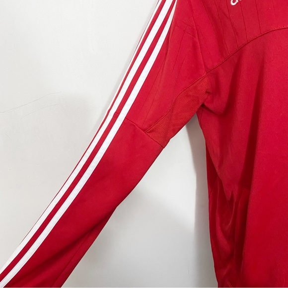 ADIDAS Hawks Climacool full zip vented jacket 2 pockets 100% polyester M - Picture 3 of 11